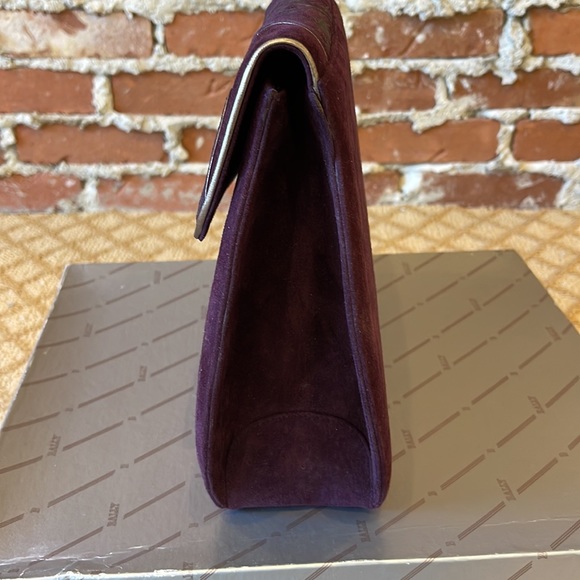 Vintage Bally Suede Handbag - Picture 5 of 13